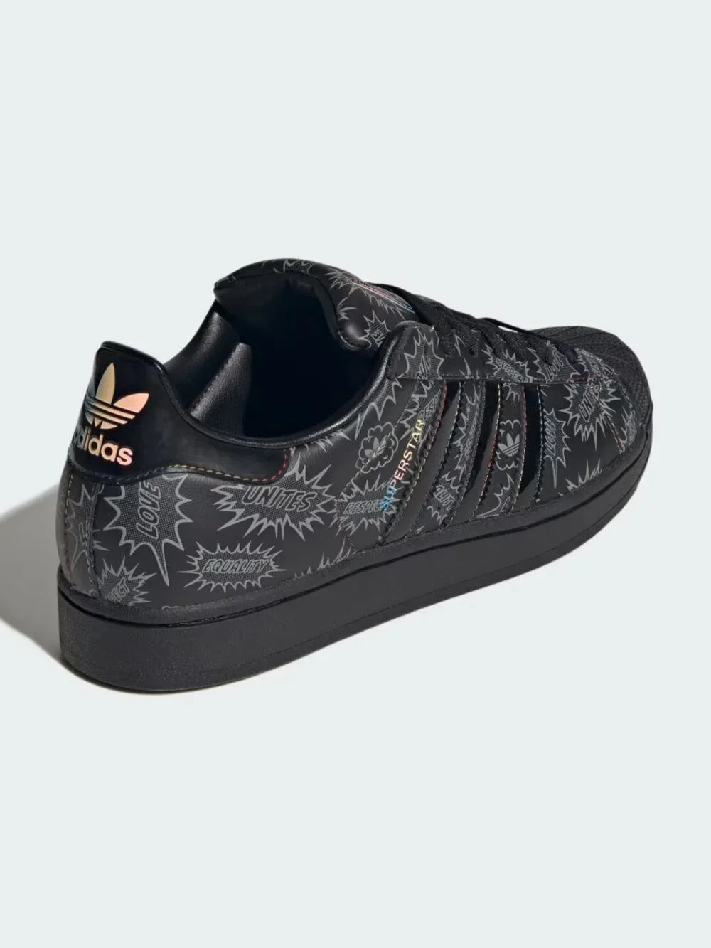 ADIDAS Pride SUPERSTAR II SHOES New In Box Men Sz 9/ Women Sz 10